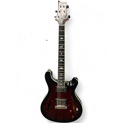 Used PRS Hollowbody Crimson Red Burst Hollow Body Electric Guitar