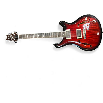Used PRS Hollowbody Fire Red Hollow Body Electric Guitar