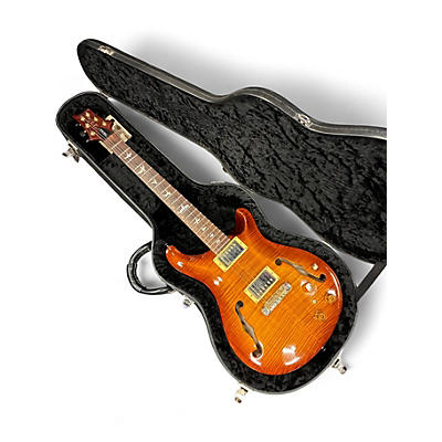 Used PRS Hollowbody II 10 Top Bourban Burst Hollow Body Electric Guitar