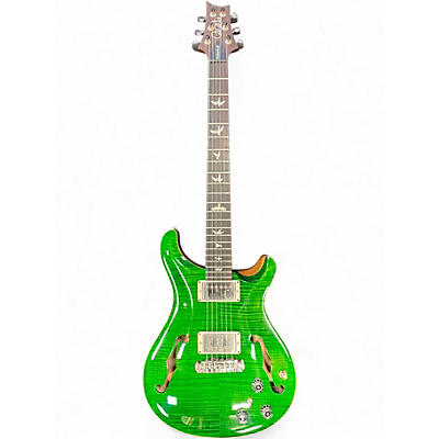 Used PRS Hollowbody II Piezo Emerald Green Hollow Body Electric Guitar