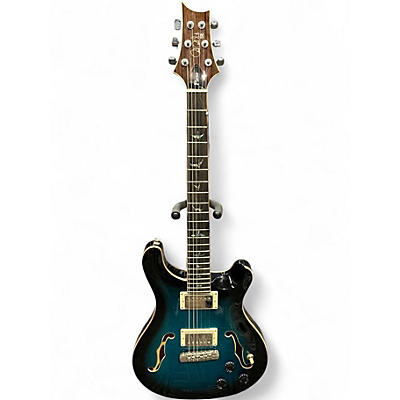 Used PRS Hollowbody II Piezo Peacock Blue Hollow Body Electric Guitar