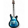 Used PRS Hollowbody II SE PIEZO BLUE Hollow Body Electric Guitar BLUE