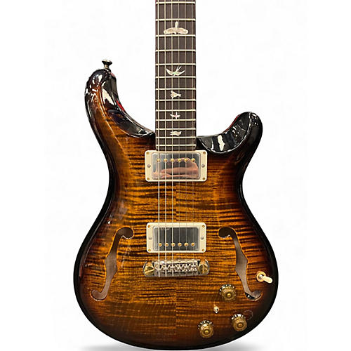Used PRS Hollowbody Piezo 10 Top Vintage Burst Solid Body Electric Guitar Vintage Burst