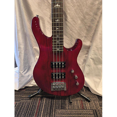 PRS Used PRS Kingfisher Red Electric Bass Guitar Red