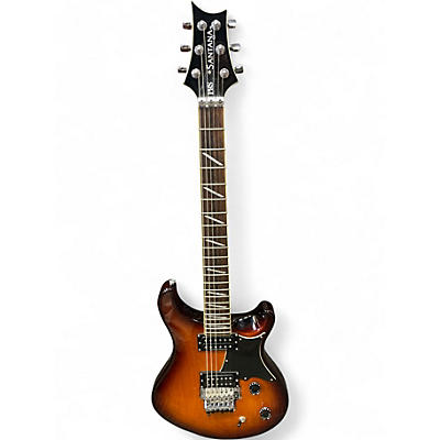 Used PRS MODDED Carlos Santana Signature SE 2 Tone Sunburst Solid Body Electric Guitar