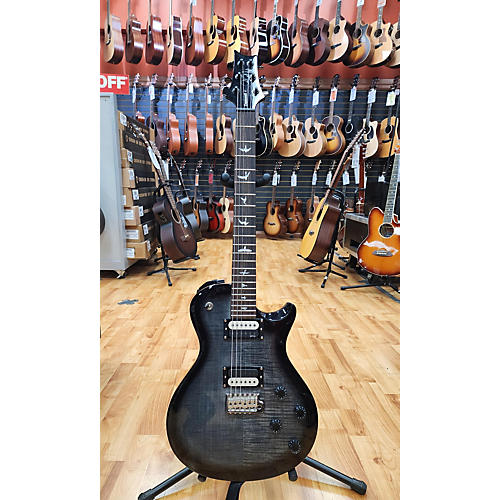 PRS Used PRS Mark Tremonti Signature SE Black And Silver Solid Body Electric Guitar Black and Silver