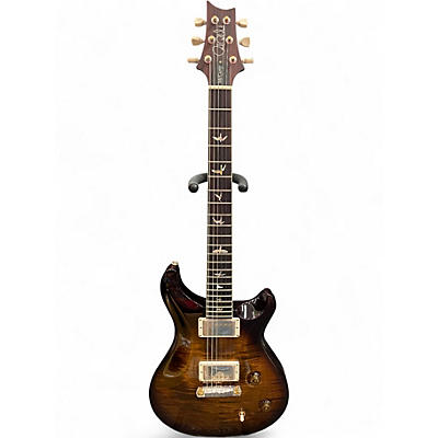 Used PRS McCarty 10 Top Black and Gold Solid Body Electric Guitar