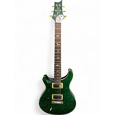 Used PRS McCarty 594 10 Top Left Handed Emerald Green Solid Body Electric Guitar