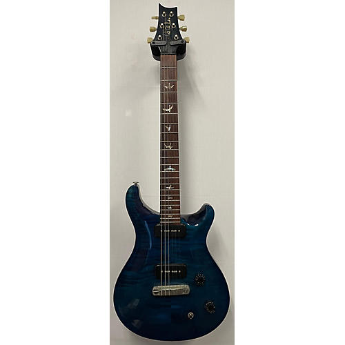 PRS Used PRS McCarty P90 Trans Blue Solid Body Electric Guitar Trans Blue