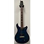 Used PRS Used PRS McCarty P90 Trans Blue Solid Body Electric Guitar Trans Blue