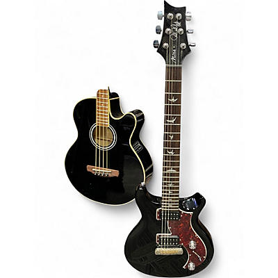 Used PRS Mira SE Black Solid Body Electric Guitar