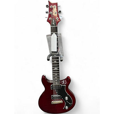 Used PRS Mira SE Cherry Solid Body Electric Guitar