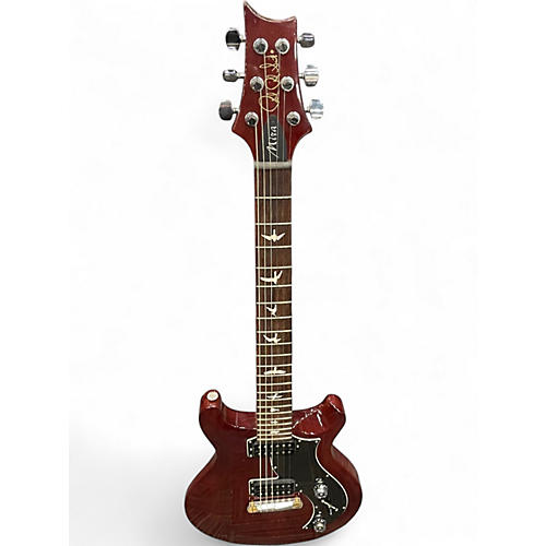 Used PRS Mira Wine Red Solid Body Electric Guitar Wine Red