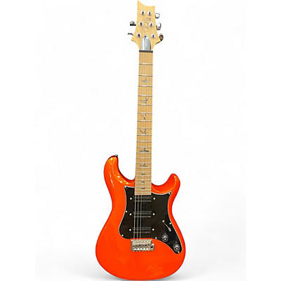 Used PRS NF3 Orange Solid Body Electric Guitar