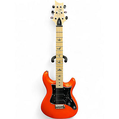 Used PRS NF3 Orange Solid Body Electric Guitar