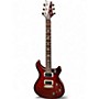 Used PRS P24 Trans Red Solid Body Electric Guitar Trans Red