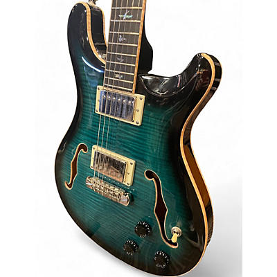 PRS Used PRS PIEZO HOLLOWBODY AQUA Hollow Body Electric Guitar