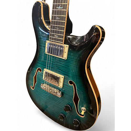 PRS Used PRS PIEZO HOLLOWBODY AQUA Hollow Body Electric Guitar AQUA