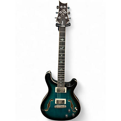 Used PRS PIEZO SE Trans Green Hollow Body Electric Guitar