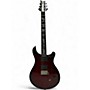 Used PRS Paul Allender Signature SE Black Cherry Solid Body Electric Guitar Black Cherry