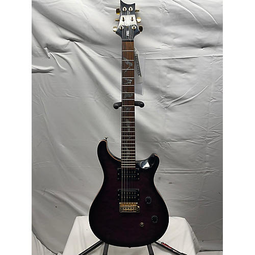 PRS Used PRS Paul Allender Signature SE Trans Purple Solid Body Electric Guitar Trans Purple