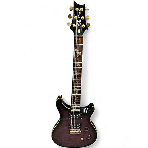 Used PRS Paul Allender Signature SE Trans Purple Solid Body Electric Guitar Trans Purple