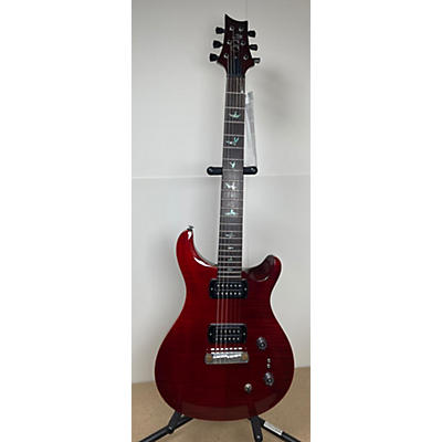 PRS Used PRS Paul SE Fire Red Solid Body Electric Guitar