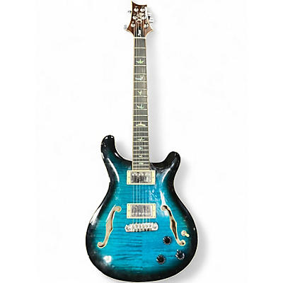 Used PRS Piezo SE Hollow Body Blue Burst Hollow Body Electric Guitar