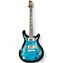 Used PRS Piezo SE Hollow Body Blue Burst Hollow Body Electric Guitar Blue Burst