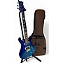 Used PRS Used PRS S2 Custom 24 08 Trans Blue Solid Body Electric Guitar Trans Blue