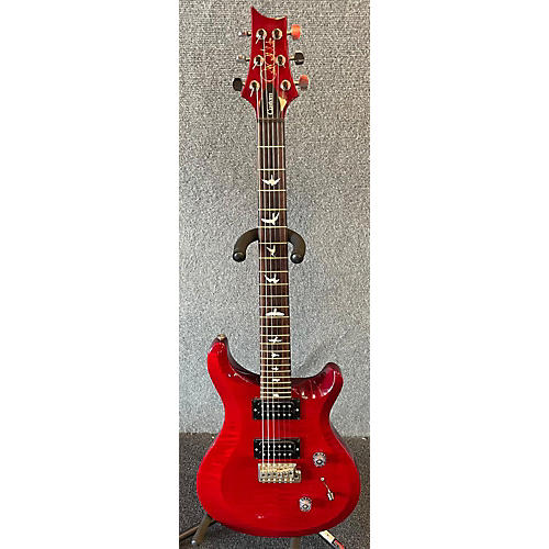 PRS Used PRS S2 Custom 24 Crimson Red Trans Solid Body Electric Guitar Crimson Red Trans