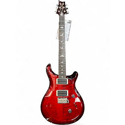 Used PRS S2 Custom 24 FIRE RED BURST Solid Body Electric Guitar