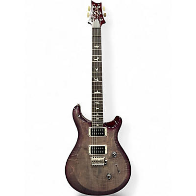 Used PRS S2 Custom 24 Faded Gray Black Purple Burst Solid Body Electric Guitar