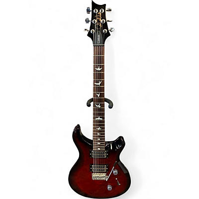 Used PRS S2 Custom 24 Fire Red Burst Solid Body Electric Guitar