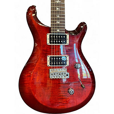 Used PRS S2 Custom 24 TRANS CHERRY Solid Body Electric Guitar