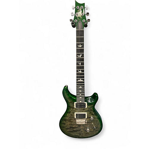 Used PRS S2 Custom 24 Trans Green Solid Body Electric Guitar Trans Green