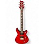 Used PRS S2 Custom 24 Trans Red Solid Body Electric Guitar Trans Red