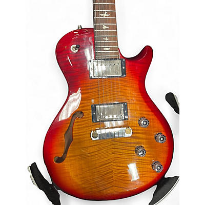 Used PRS S2 Singlecut Cherry Sunburst Hollow Body Electric Guitar