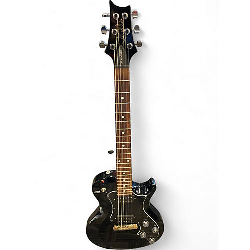 Used PRS S2 Standard 22 Single Cut Black Solid Body Electric Guitar Black