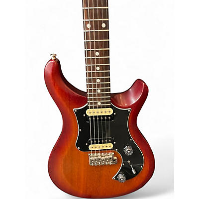 Used PRS S2 Standard 24 Red to Black Fade Solid Body Electric Guitar