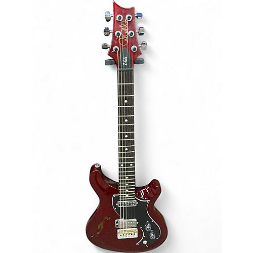 Used PRS S2 Vela Red Hollow Body Electric Guitar Red