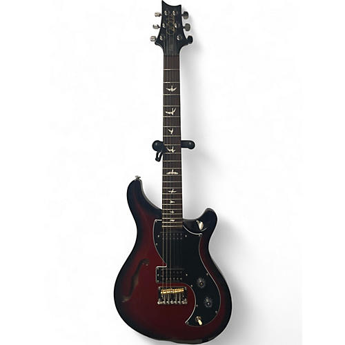 Used PRS S2 Vela Scarlet Sunset Hollow Body Electric Guitar Scarlet Sunset