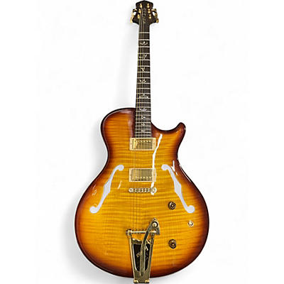 Used PRS SC-J 2 Tone Sunburst Hollow Body Electric Guitar