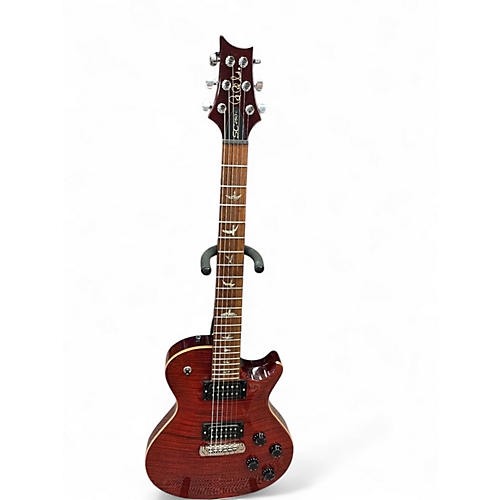 Used PRS SC250 10 Top Black Cherry Solid Body Electric Guitar Black Cherry