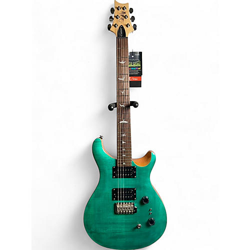 PRS Used PRS SE 24 Turquoise Solid Body Electric Guitar Turquoise