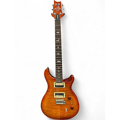 Used PRS SE 2408 Trans Amber Solid Body Electric Guitar