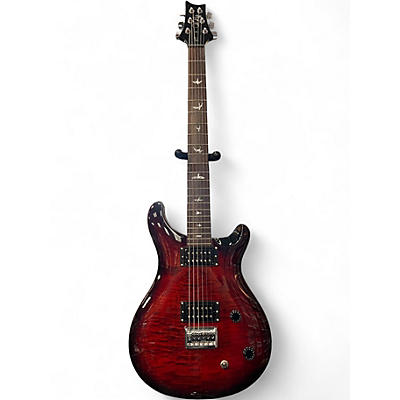 Used PRS SE 277 Crimson Red Burst Baritone Guitars