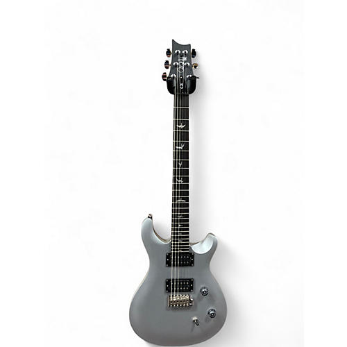 Used PRS SE CE 24 Standard Satin Metallic Silver Solid Body Electric Guitar Satin Metallic Silver