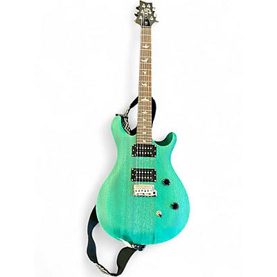 Used PRS SE CE 24 TRANS TEAL Solid Body Electric Guitar