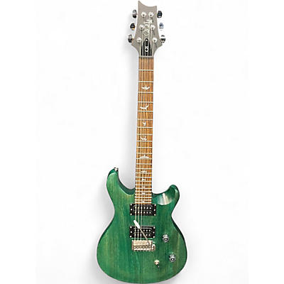 Used PRS SE CE GREEN Solid Body Electric Guitar